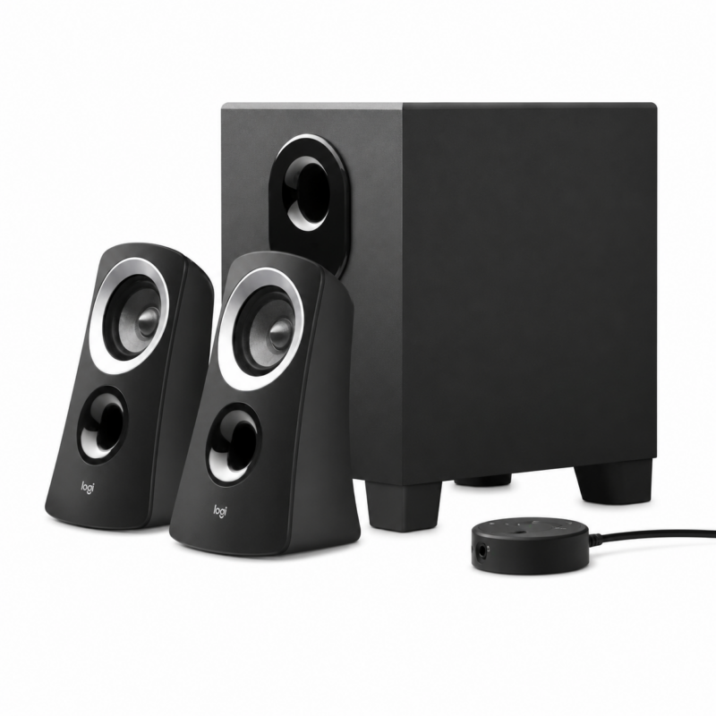 Soporte Informático en Málaga: tu aliado tecnológico para empresas y particulares 2 Logitech Z313 Sistema de Altavoces 2.1 con Subwoofer 1